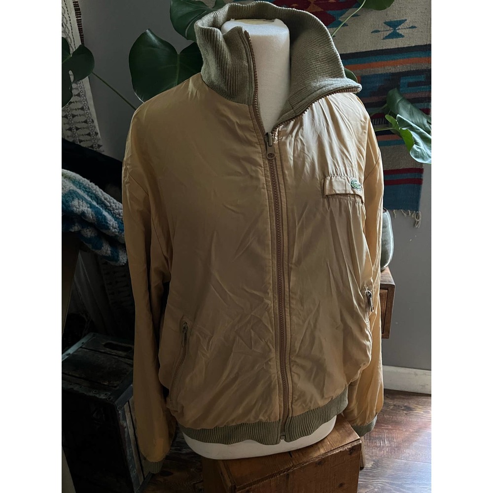 Vintage Lacoste reversible jacket beige Men’s medium